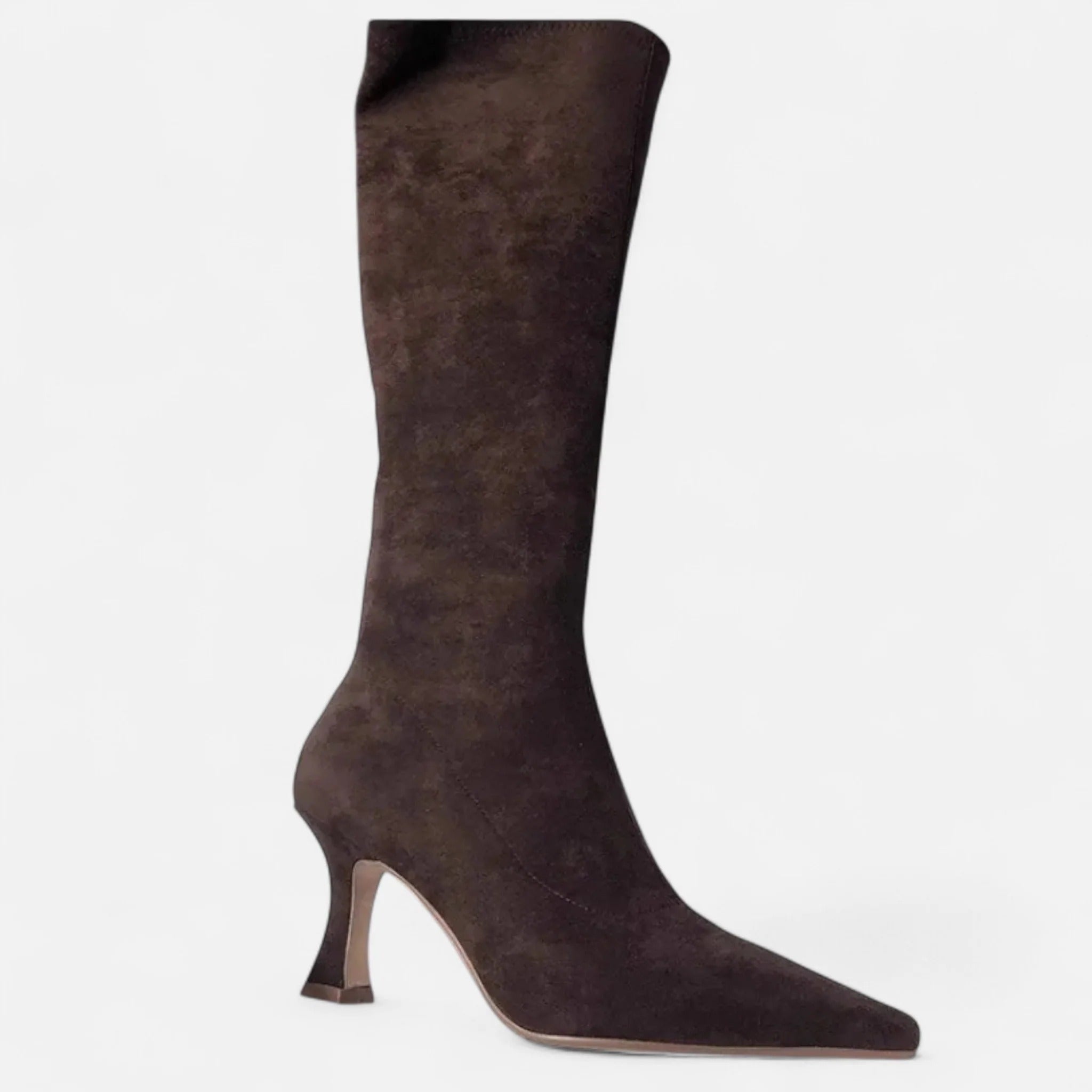 Westlyn™ | Women’s Suede Thigh-High Heeled Boots